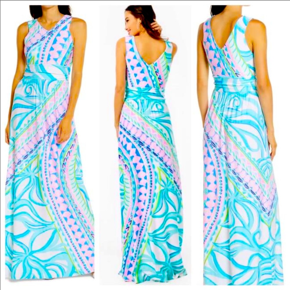 NWT Lilly Pulitzer Marco Maxi Dress XS